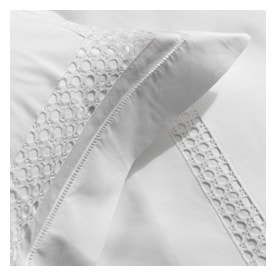 Valombreuse, Jours coco bed linen, Set of 2 pillowcases, square