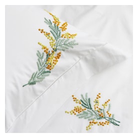 Valombreuse, Mimosa bed linen, Set of 2 pillowcases, rectangular