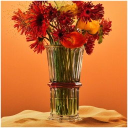 Baccarat, Harcourt vases, Vase, red