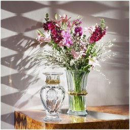 Baccarat, Harcourt vases, Vase gold