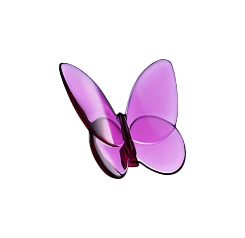 Baccarat, Lucky Butterflies, Butterfly sculpture, peony