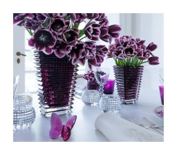 Baccarat, Lucky Butterflies, Butterfly sculpture, peony