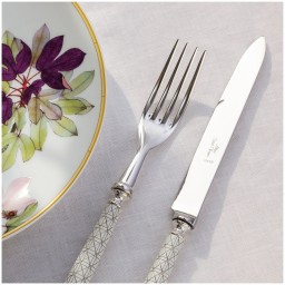 Alain Saint-Joanis, Croisette White, silver plated, Fruit knife