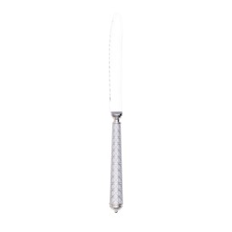 Alain Saint-Joanis, Croisette White, silver plated, Bread knife
