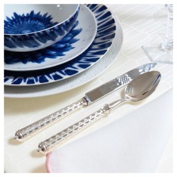 Alain Saint-Joanis, Losange, silver plated, Tea spoon