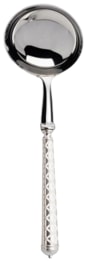 Alain Saint-Joanis, Losange, silver plated, Soup ladle