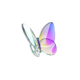 Baccarat, Lucky Butterflies, Butterfly sculpture, iridescent clear