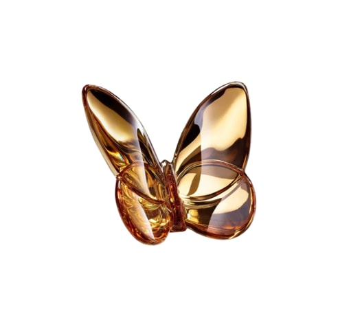 Baccarat, Lucky Butterflies, Butterfly sculpture, gold