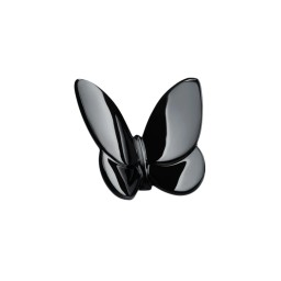 Baccarat, Lucky Butterflies, Butterfly sculpture, black