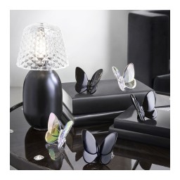 Baccarat, Lucky Butterflies, Butterfly sculpture, black