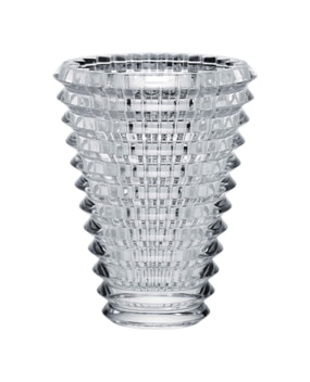 Baccarat, Eye vases, Oval vase small, clear