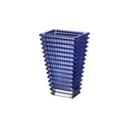 Baccarat, Eye vases, Rectangular vase small, blue