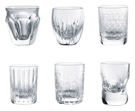 Baccarat, Everyday bar collection, Les minis shot, set of 6