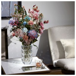 Baccarat, Louxor vases, Round vase medium, clear