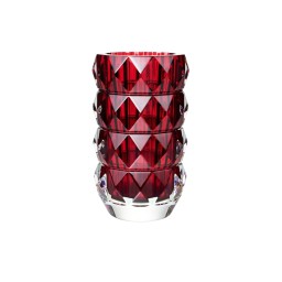 Baccarat, Louxor vases, Round vase medium, red