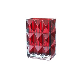 Baccarat, Louxor vases, Rectangular vase, red