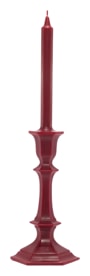 Baccarat, Harcourt candles, Candlestick candle, red