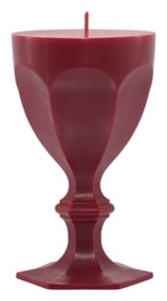 Baccarat, Harcourt candles, Glass candle, red