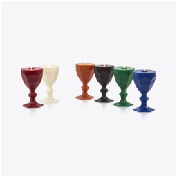 Baccarat, Harcourt candles, Glass candle, red