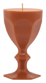 Baccarat, Harcourt candles, Glass candle, orange