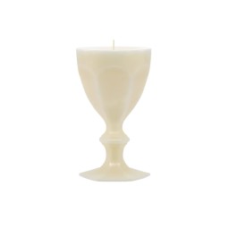 Baccarat, Harcourt candles, Glass candle, ivory