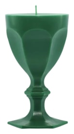 Baccarat, Harcourt candles, Glass candle, green