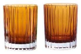 Baccarat, Harmonie colors of joy, Tumblers set of 2, orange