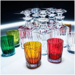 Baccarat, Harmonie colors of joy, Tumblers set of 2, orange