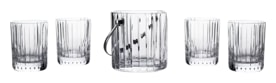 Baccarat, Harmonie bar collection, Tumblers and ice bucket set