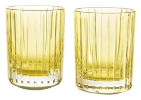 Baccarat, Harmonie colors of joy, Tumblers set of 2, yellow
