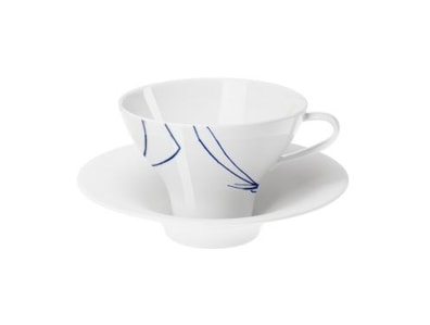 Hering Berlin, Granat, Coffee/tea cup with saucer