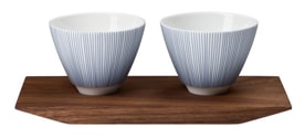 Hering Berlin, Soda, Set of 2 amuse bouche dishes on tray