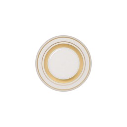 Hering Berlin, Polite Gold, Cake & bread plate, striped gold