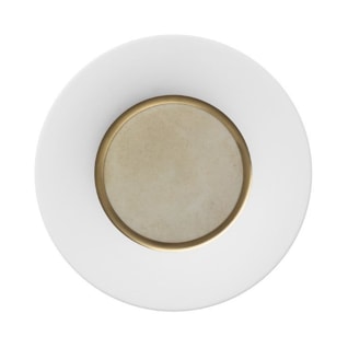 Hering Berlin, Silent brass, Cake & bread plate, gold