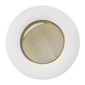 Hering Berlin, Silent brass, Dinner plate, gold