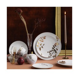 Bernardaud, Vegetal Gold, Sugar bowl