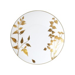 Bernardaud, Vegetal Gold, Dessert plates, set of 4