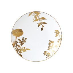 Bernardaud, Vegetal Gold, Dessert plates, set of 4