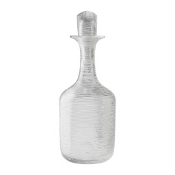 Hering Berlin, Source & groove, Carafe with lid, clear relief