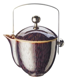 Jaune de Chrome, Kashmir, Coffee pot, color net