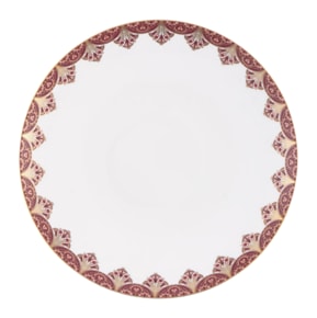 Haviland, Rêves du Nil Purple, Dinner plate with small border