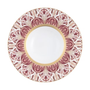 Haviland, Rêves du Nil Purple, Soup plate with rim