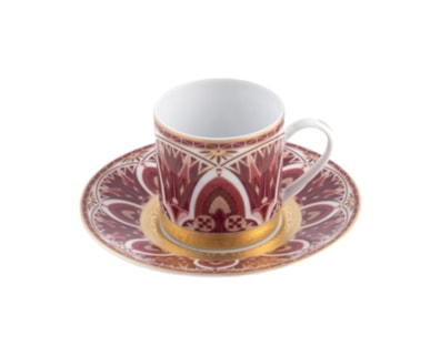 Haviland, Rêves du Nil Purple, Coffee cup and saucer