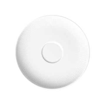 Sieger by Fürstenberg, Stella Satin White, Universal saucer