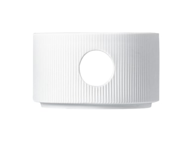 Sieger by Fürstenberg, Stella Satin White, Teapot warmer