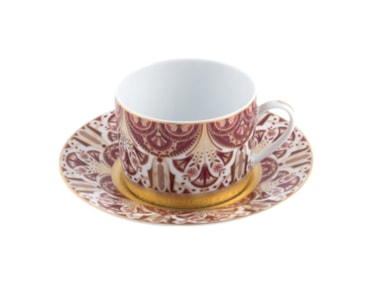 Haviland, Rêves du Nil Purple, Teacup and saucer