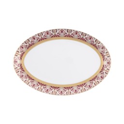 Haviland, Rêves du Nil Purple, Oval platter, small
