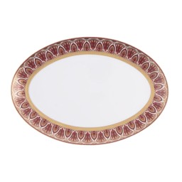 Haviland, Rêves du Nil Purple, Oval platter, medium