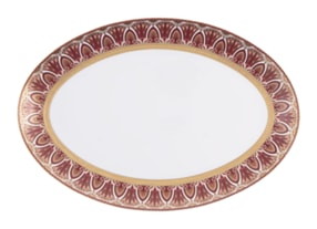 Haviland, Rêves du Nil Purple, Oval platter, medium