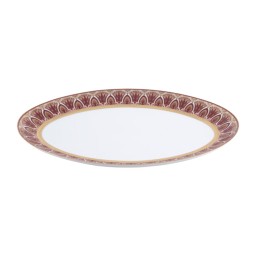 Haviland, Rêves du Nil Purple, Oval platter, medium
